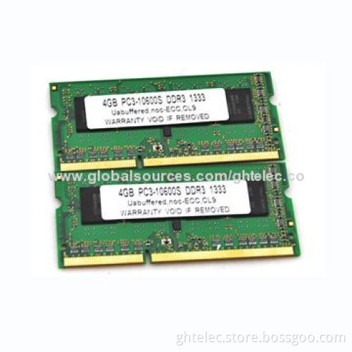 Non ECC unbuffered 256mb*8 DDR3 4GB RAM for desktop, work with all motherboards and ETT chips